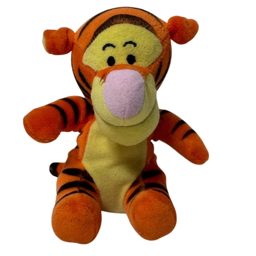 The First Years Tigger Winnie the Pooh Play Pals Plush Rattle Baby Toy 5